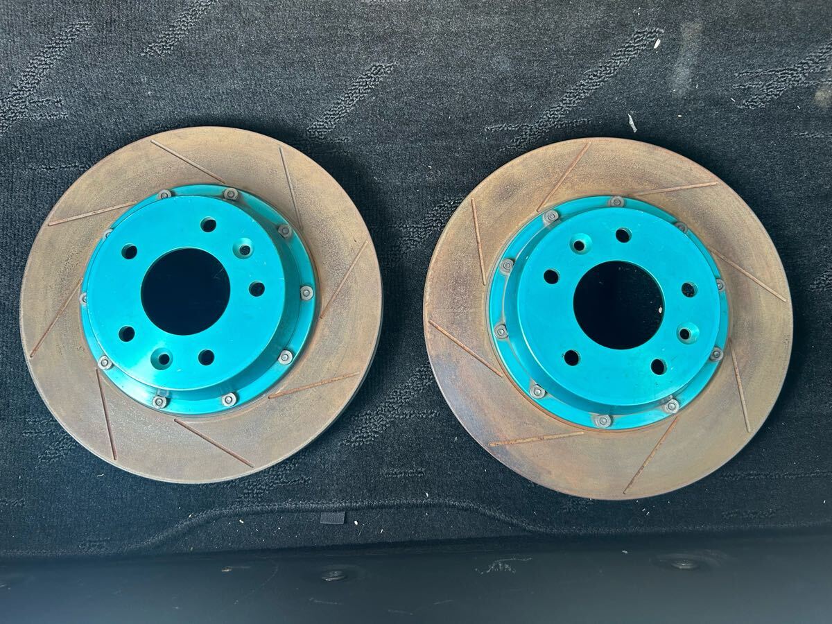 定価8万以上!プロジェクトμ 2ピースローター 軽量!rx-7 fd3s フロント ブレーキローター 313mm Projectμ SCR-PRO 拍卖