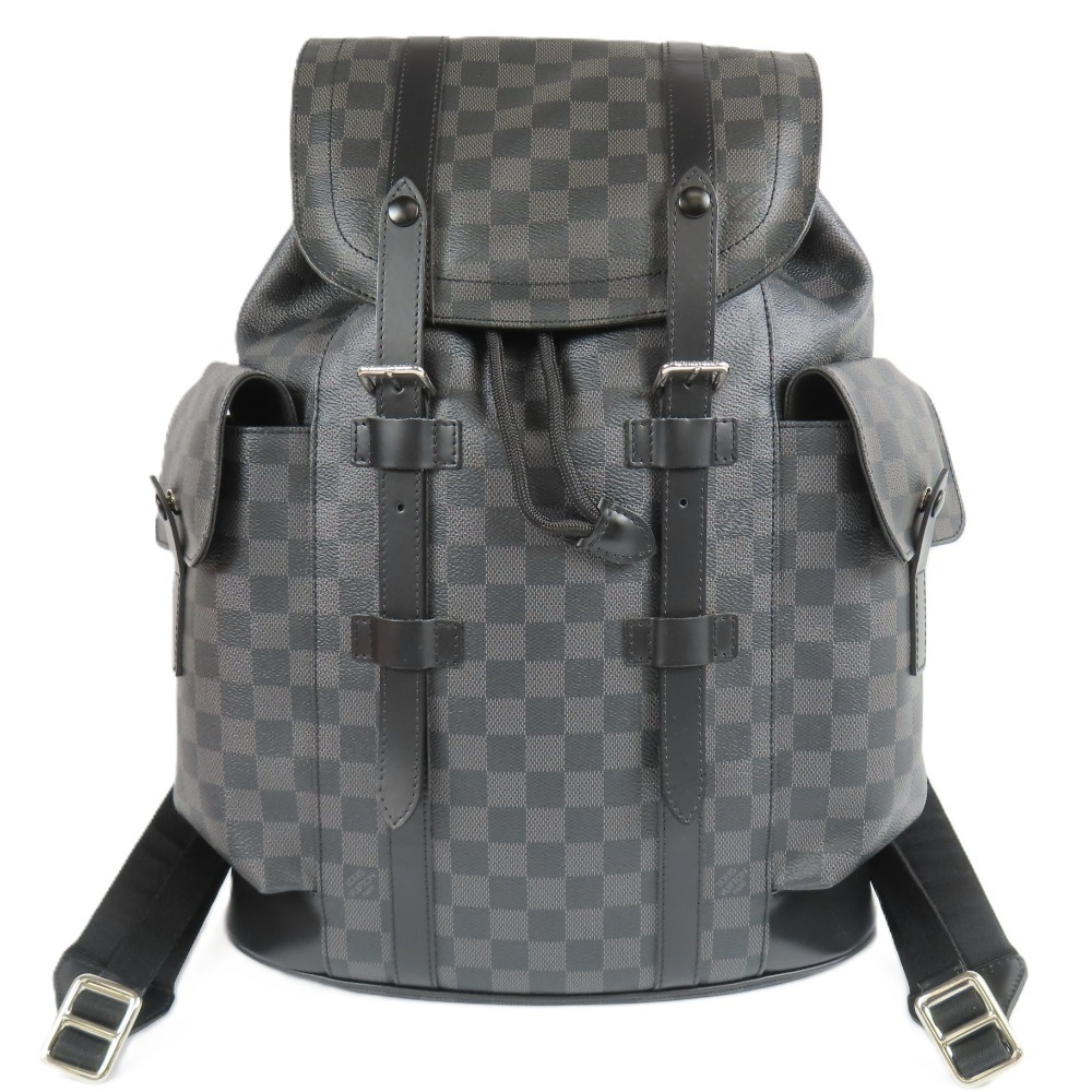 209312★1円スタート★LOUIS VUITTON ルイヴィトン 新品同様美品 クリストファーMM バッグ バックパック グラフィット リュック デイパック拍卖