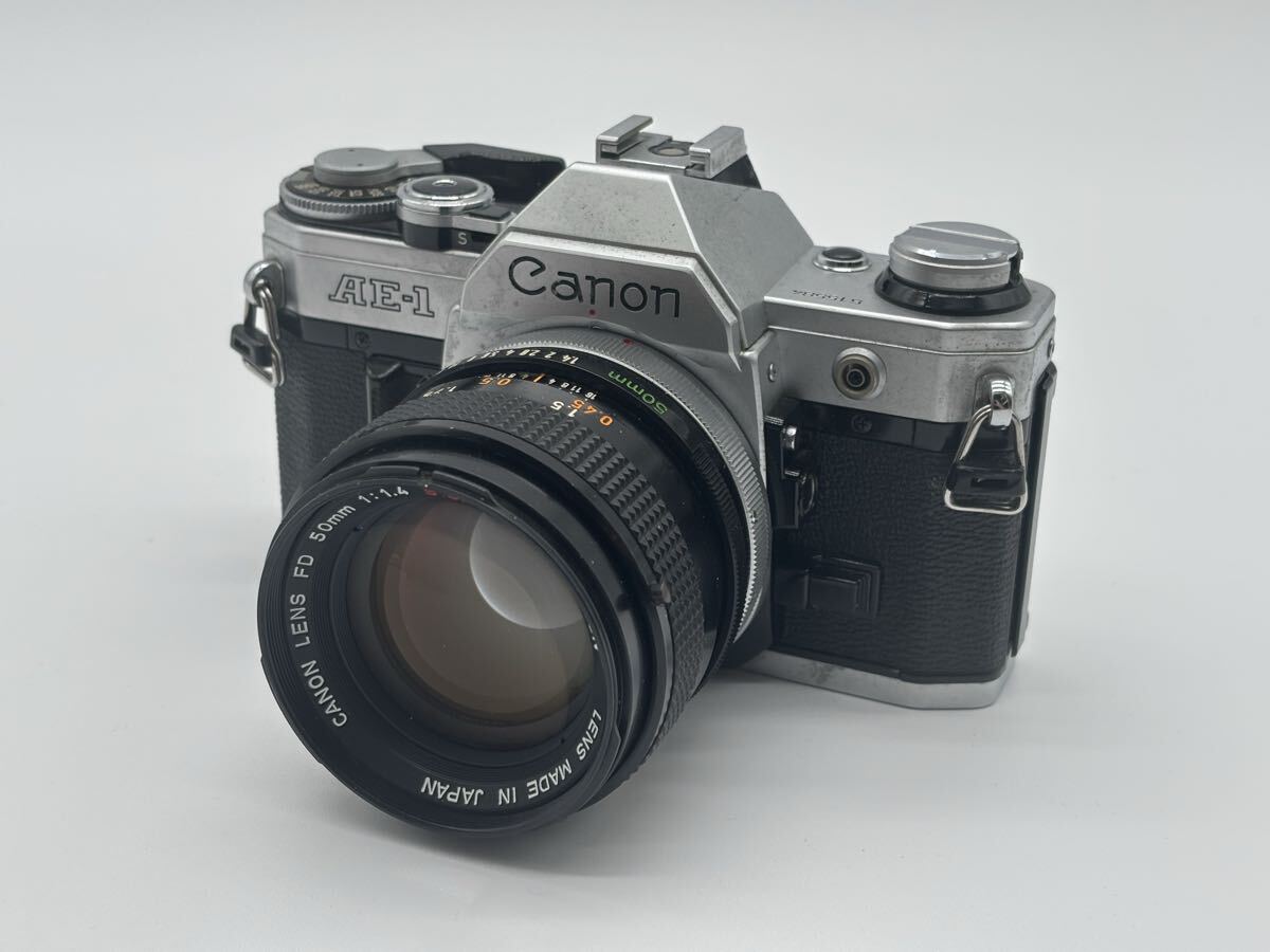 G70853032629 Canon キャノン AE-1 FD 50mm 1:1.4 S.S.C. フィルムカメラ 一眼レフ 現状品 中古拍卖
