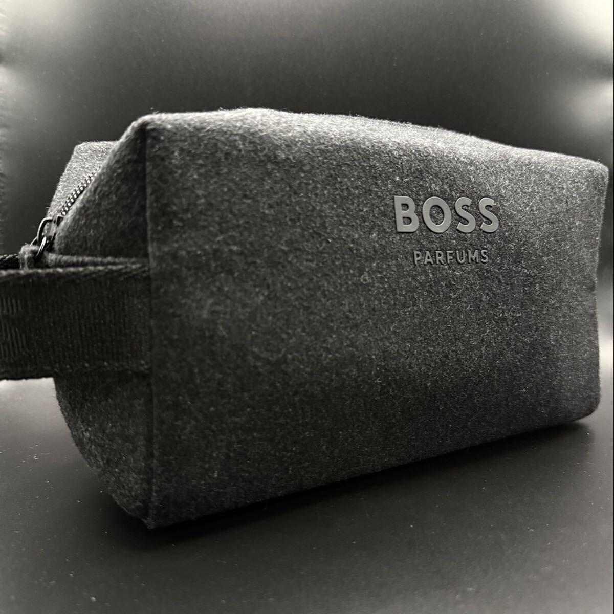 1円【新品未使用】HUGO BOSS ヒューゴボス クラッチバッグ セカンドバッグ ポーチ ブラック カラー ロゴ拍卖