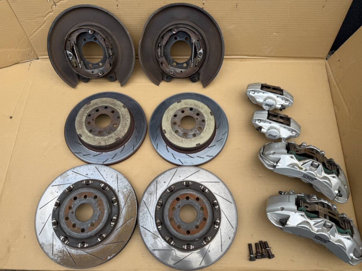 レガシィ(BP5.BL5)(BP9.BL9)S402 STI インプレッサ(GDB) ブレンボキャリパー 6POT.2POT拍卖