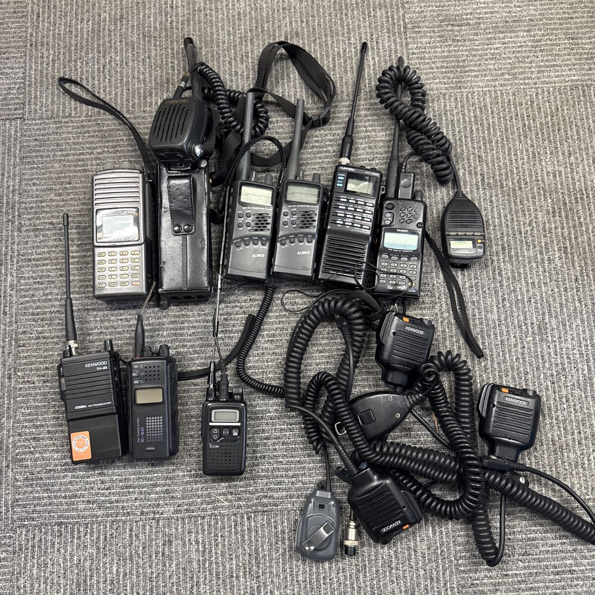 ICOM KENWOOD YAESU FUJITSU AOR YUPITERU ALINCO トランシーバー 無線機 ハンディ無線機 その他 簡易梱包 ジャンク拍卖