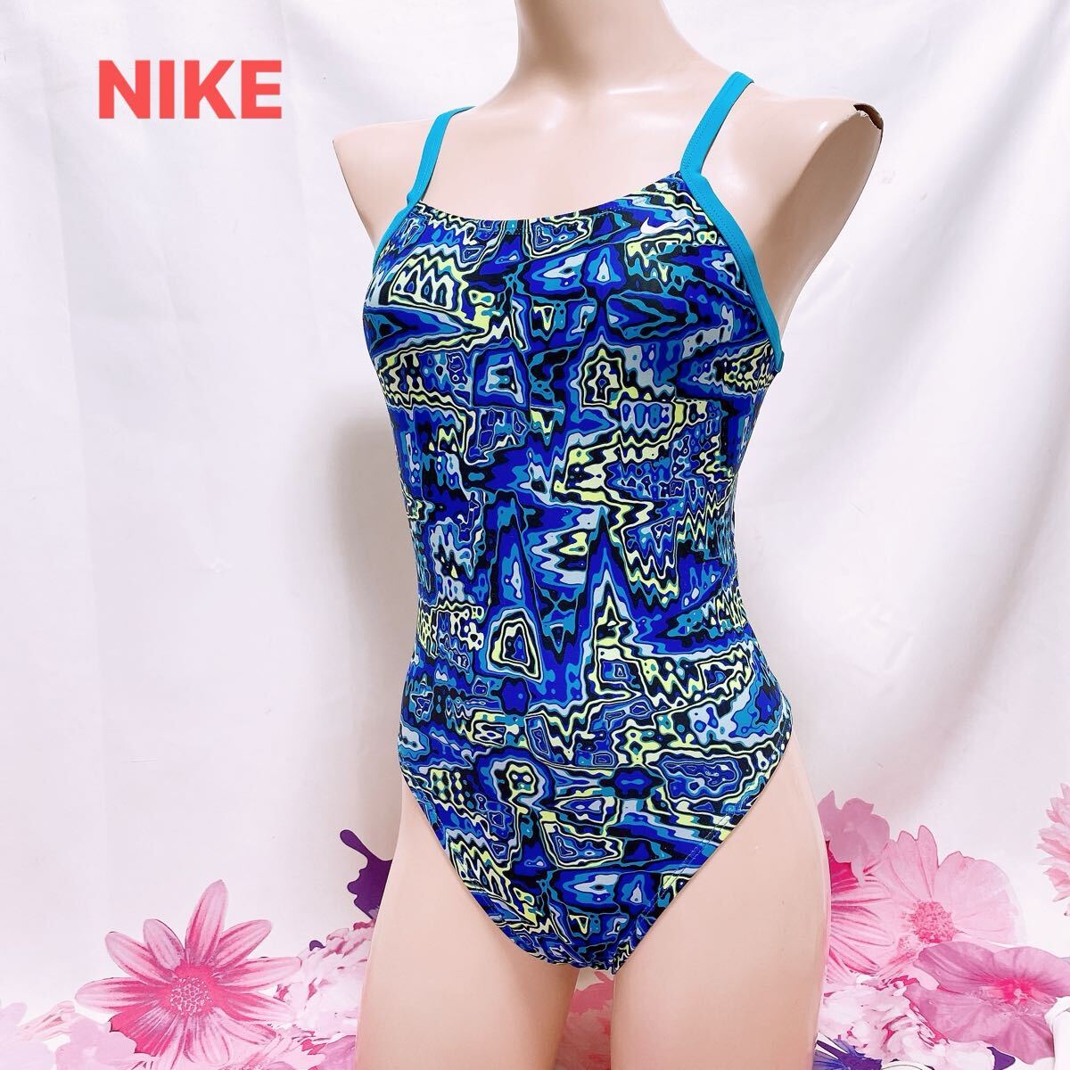 615 NIKE 大きめ 競泳水着 サイズ(LL)超ハイレグ ワンピース 整理品 競泳 水着 スイムウエア レース用拍卖