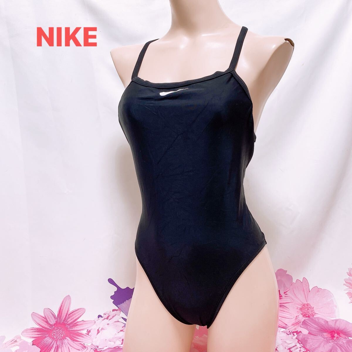 619 NIKE 大きめサイズ 競泳水着 サイズO(LL)超ハイレグ ワンピース 整理品 競泳 水着 スイムウエア レース用拍卖