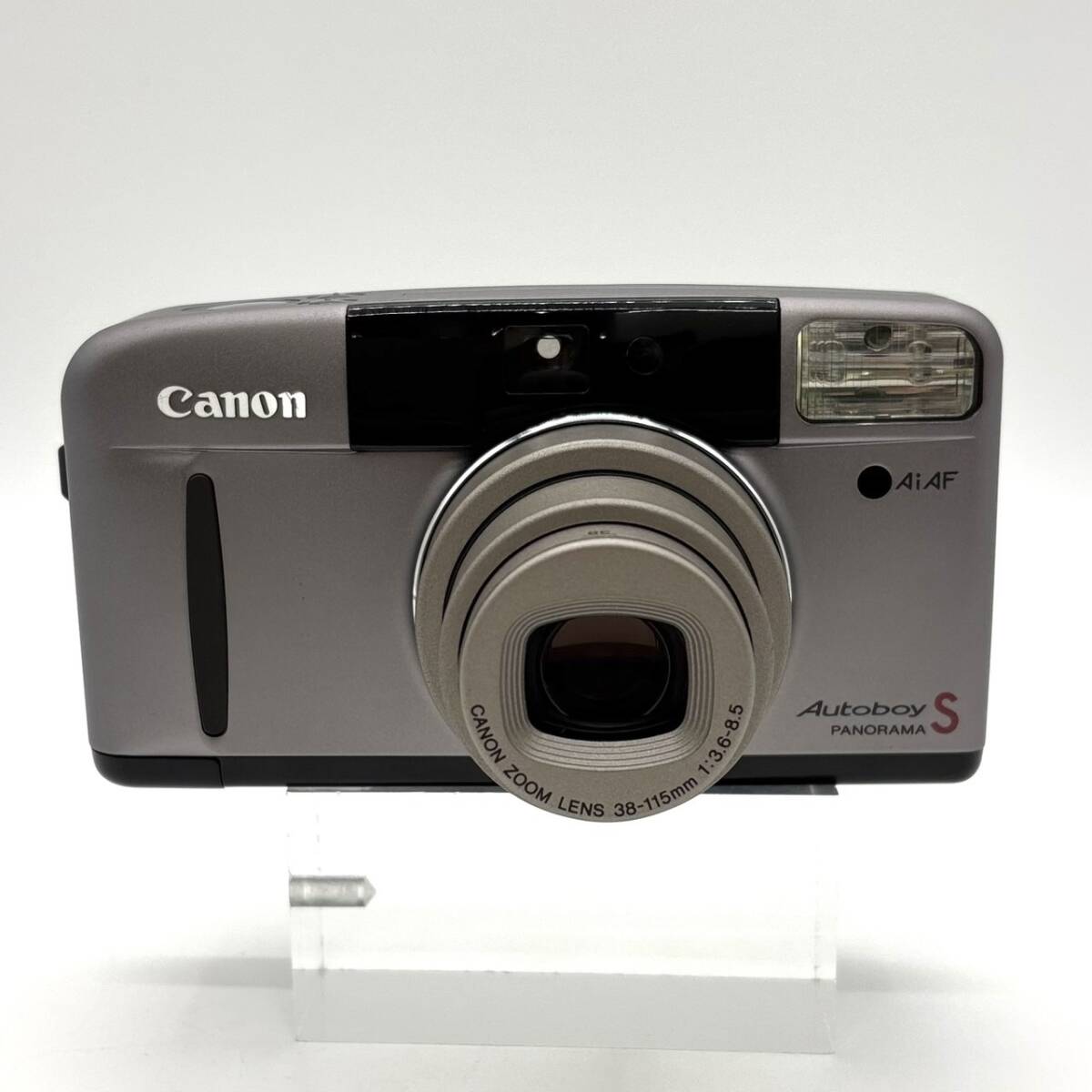 ☆通電確認済み☆ Canon Autoboy S PANORAMA 38-115mm キャノン キヤノン オートボーイ エス パノラマ コンパクトフィルムカメラ【351】拍卖