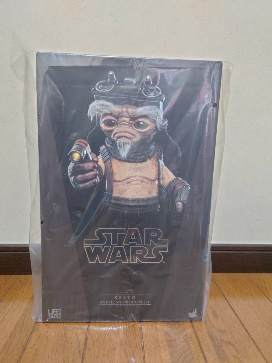 新品 未開封 ホットトイズ 1/1サイズ キート アンゼラン マンダロリアン&グローグー hottoys スターウォーズ アンゼラ人拍卖
