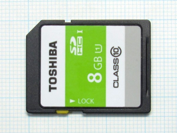★TOSHIBA SDHC メモリーカード 8GB 中古★送料85円・185円拍卖