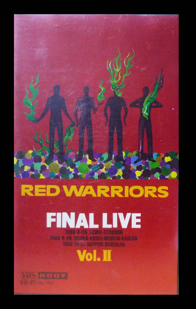 ●VHSビデオ RED WARRIORS 解散ライブ FINAL LIVE Vol.II拍卖