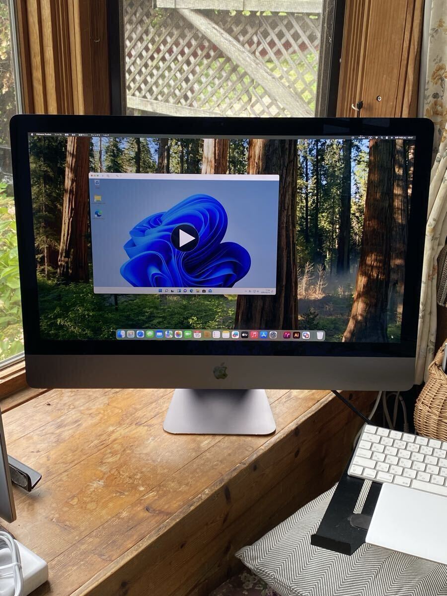 ★PCleSSD1TB★iMacPro 5K 27インチ/10コアIntel Xeon W 3.0GHz/RAM32GB/Windows11/office2024付き拍卖