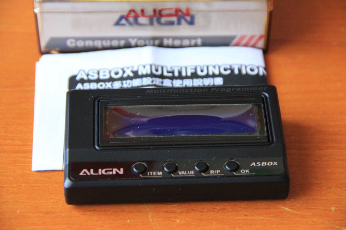 Align ASBox (ESCプログラム用)拍卖