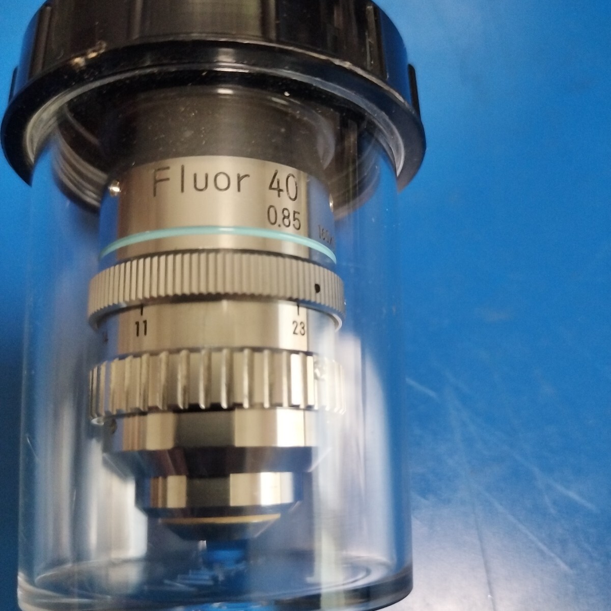 ■■ ニコン 顕微鏡用対物レンズ「Fluor 40 0.85 160/0.11-0.23」ジャンク ■■拍卖