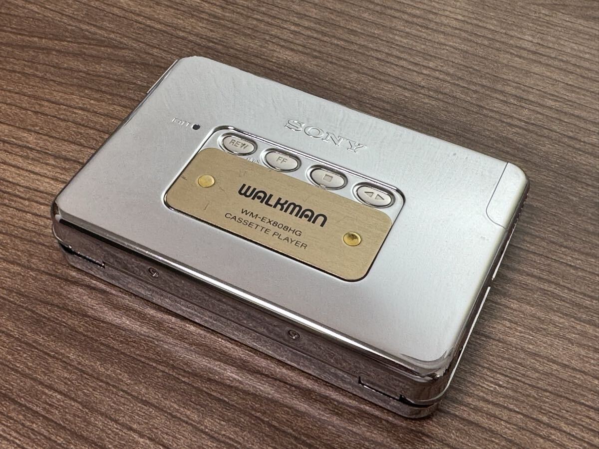 整備済|SONY WALKMAN WM-EX808HG カセットプレーヤー 本体 稀少モデル拍卖