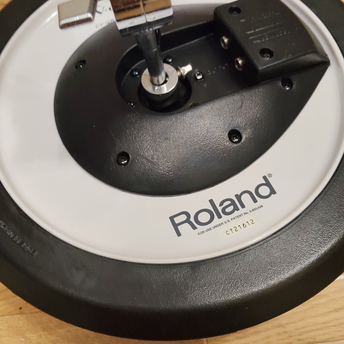 ③CY-12R/C ローランド 電子ドラム シンバル デュアルトリガーパッドRoland V-Drums TD-12 電子ドラムにて使用拍卖
