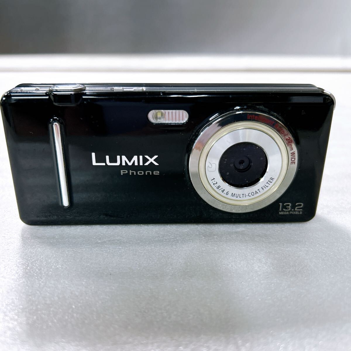 YE3-T8/4 ④ SoftBank 携帯電話 スライド式 LUMIX phone ルミックス ブラック ガラケー拍卖