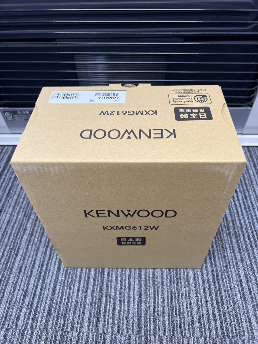 1円売切出品!送料無料!未使用!カーナビ KENWOOD ケンウッド KXMG612W カーナビゲーション テレビ DVD拍卖