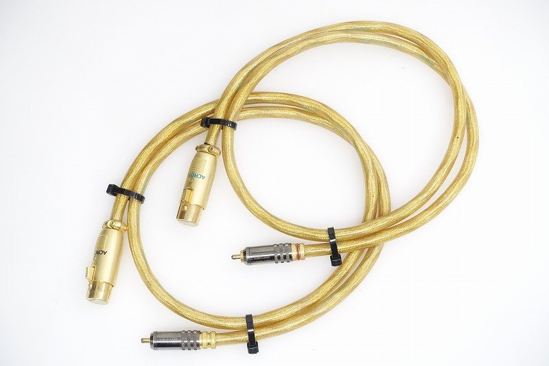 ■□ACROTEC SUPER CABLE MUSICIAN RCA-XLRケーブルペア 1m アクロテック□■013576108□■拍卖