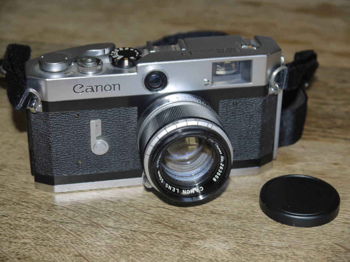 Canon P ポピュレール 50mm F1.8 フィルムカメラ レンジファインダー拍卖