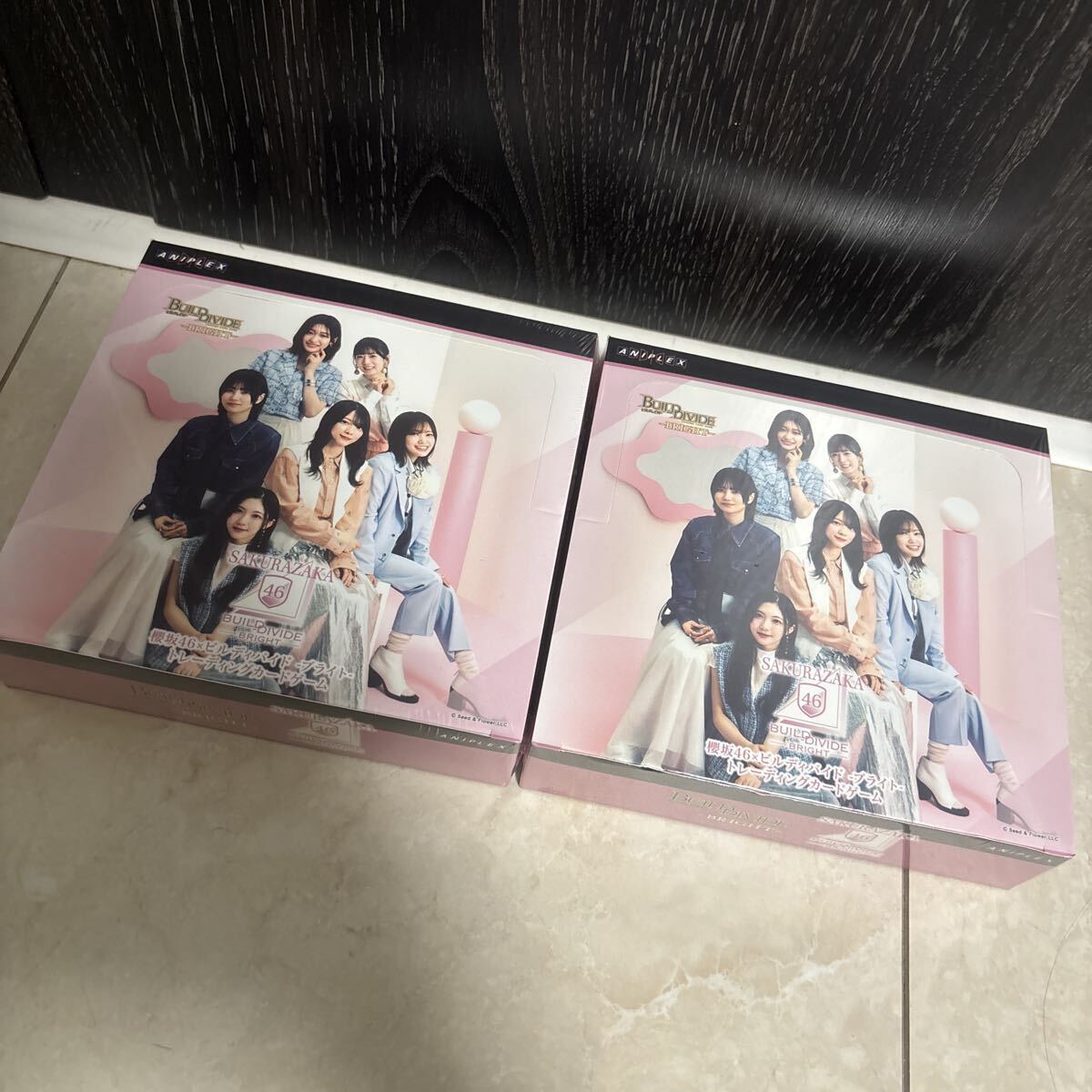 トレーディングカードゲーム 櫻坂46 ビルディバイド BOX 2BOX 未開封シュリンク付き拍卖