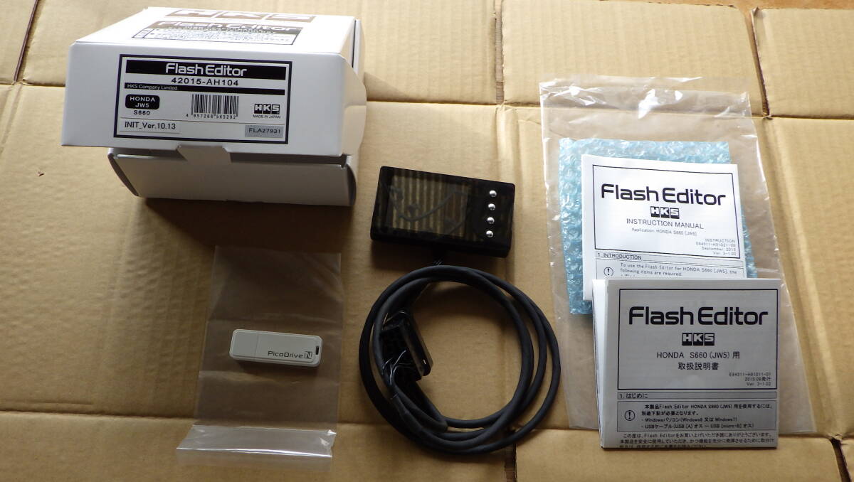 S660 JW5 HKS Flash Editor データ ノーマル戻し済拍卖
