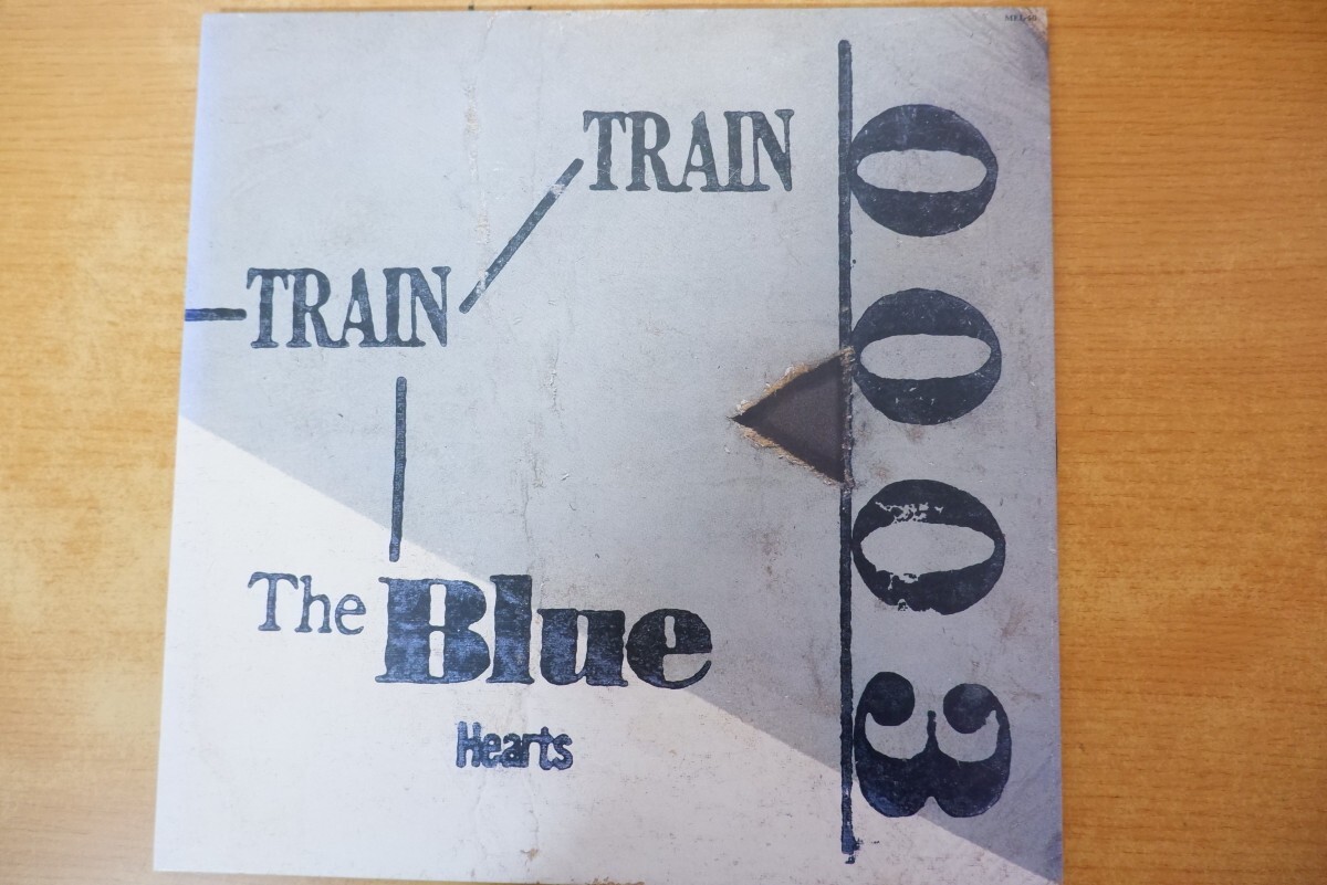 M3-061<LP/美品>ザ・ブルーハーツ / TRAIN-TRAIN拍卖