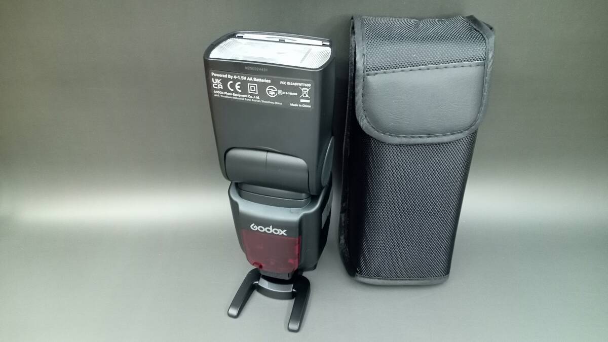 【美品】GODOX TT600 ゴドックス ストロボ フラッシュ スピードライト ケース付き Y466拍卖