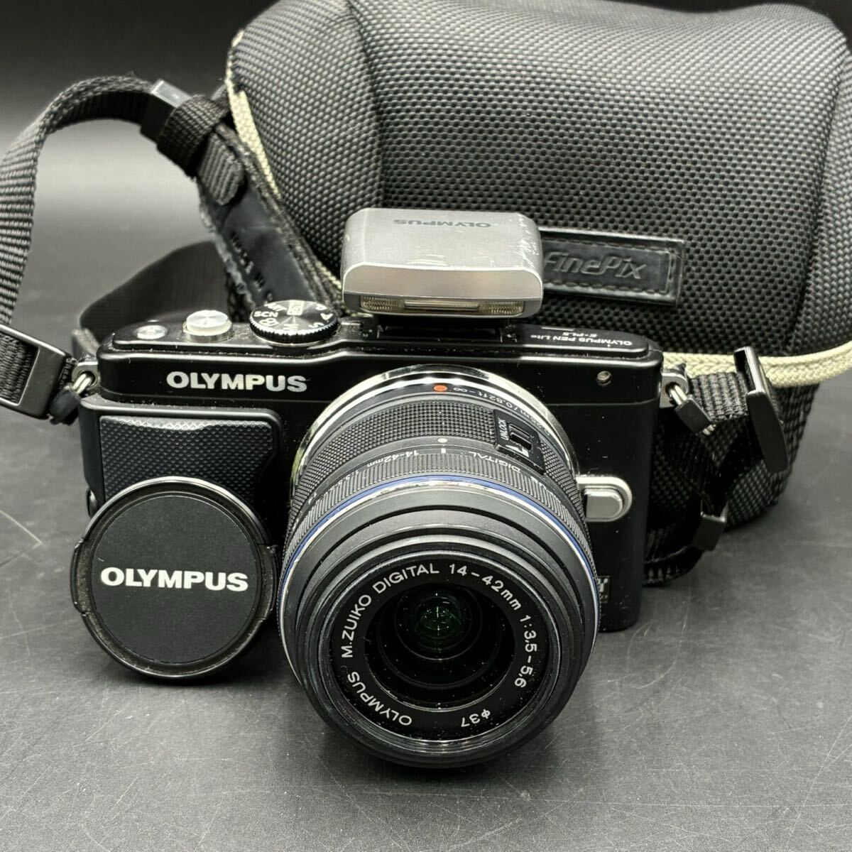 1円スタート OLYMPUS オリンパス ミラーレス一眼カメラ PEN Lite E-PL5 M.ZUIKO DIGITAL 14-42mm F3.5-5.6 II R 通電未確認 現状品 N0805ヨ拍卖