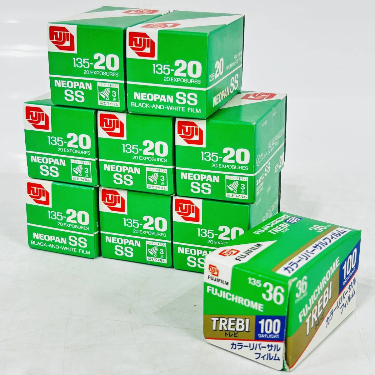 未使用 富士フィルム FUJI ネオパンSS フジクローム トレビ100 まとめ10点 白黒フィルム コレクション 長期保管品 現状品 NC4479 i拍卖