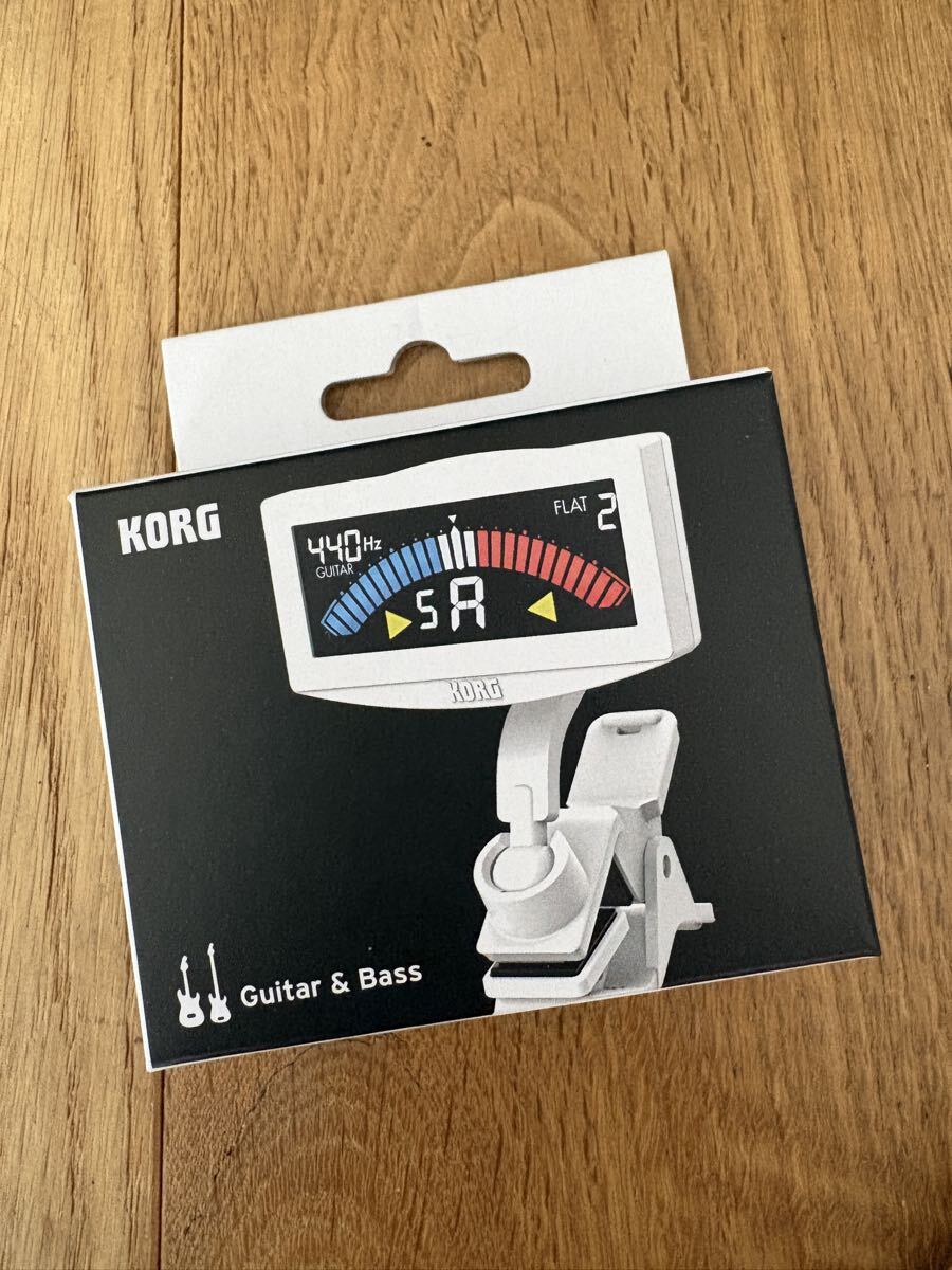 KORG AW-4G-WH PitchCrow-G White Clip-On-Tuner コルグ クリップ・チューナー クリップ式チューナー ☆ 新品 ☆拍卖