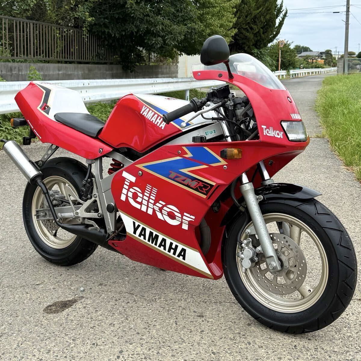 TZM50R 実動 書類付 Telkor 4KJ 低走行 3658km 好調 美車 希少 2スト ヤマハ 検)RZ TZR YSR NSR KSR MBX TDR GT RG RD ウルフ YB 拍卖