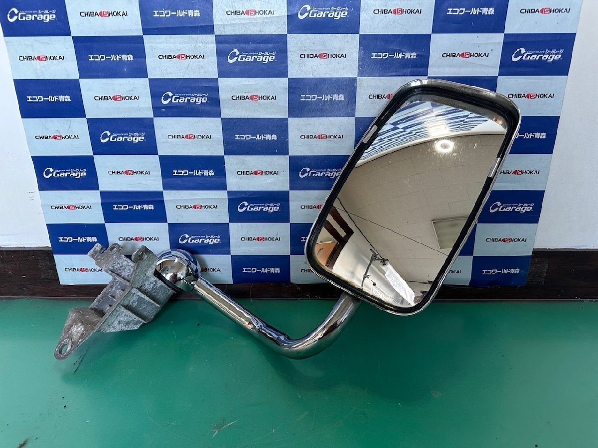 イスズ エルフ NPS85ARの メッキカバー付ドアミラーRH (ステンレス製ステー付) の中古 平成19年式 **0059 青森県 g230091拍卖