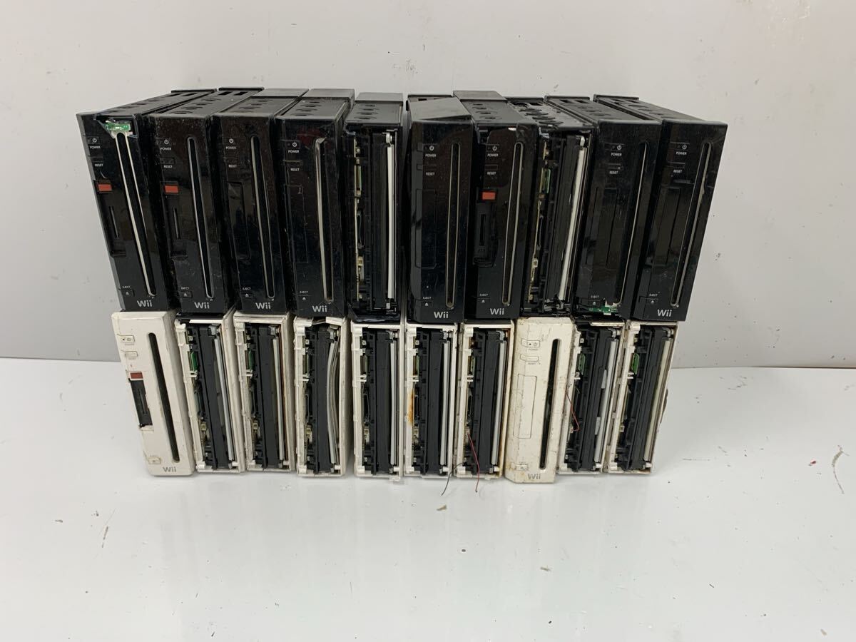 ニンテンドー Wii 本体 20台セット 動作未確認 ジャンク扱い 0810-202拍卖