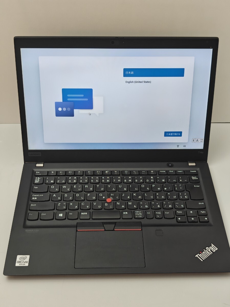 ThinkPad T14s Core i7 32GB 1TB LENOVO拍卖