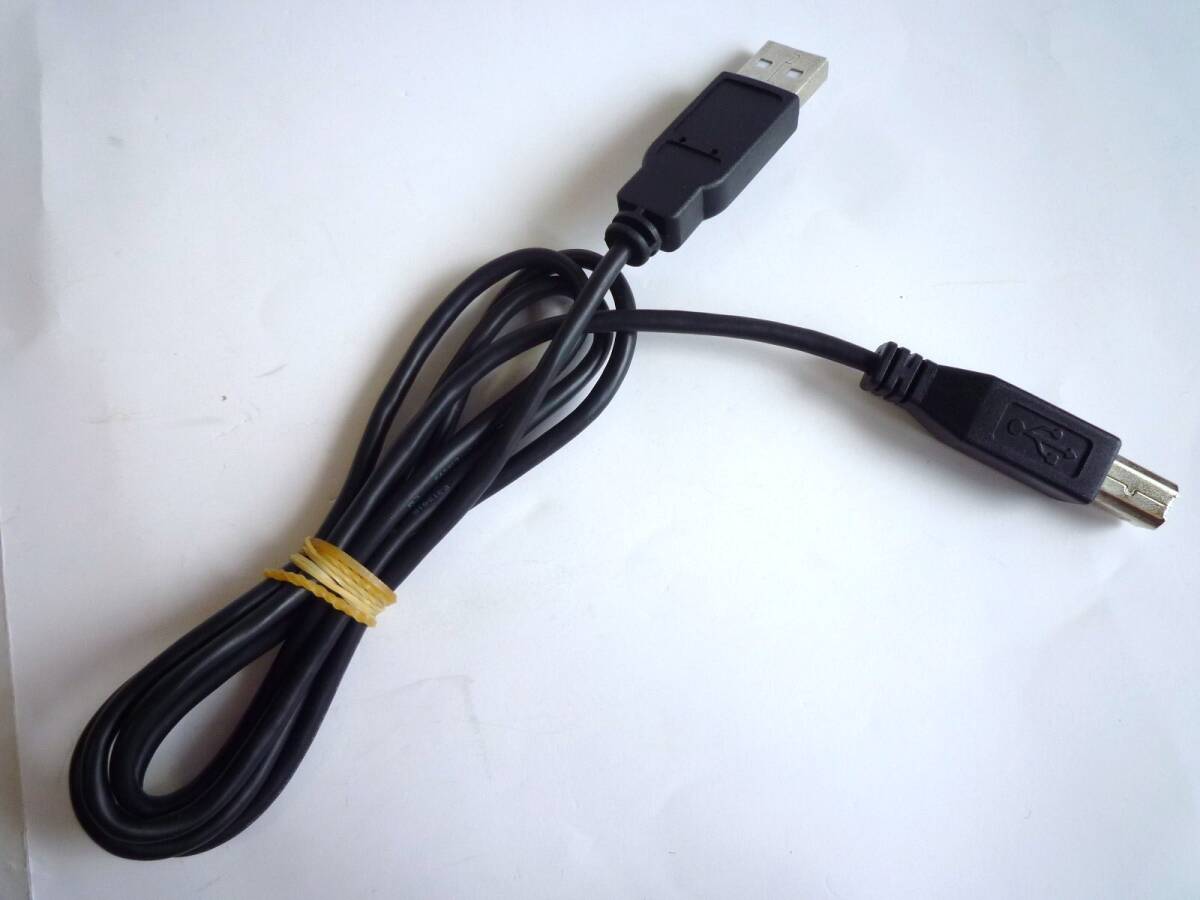USB2.0ケーブル 1m タイプA オス - タイプB オス A to B USB A - B USB接続ケーブル USBケーブル Type A - Type B 黒 ブラック ①②拍卖