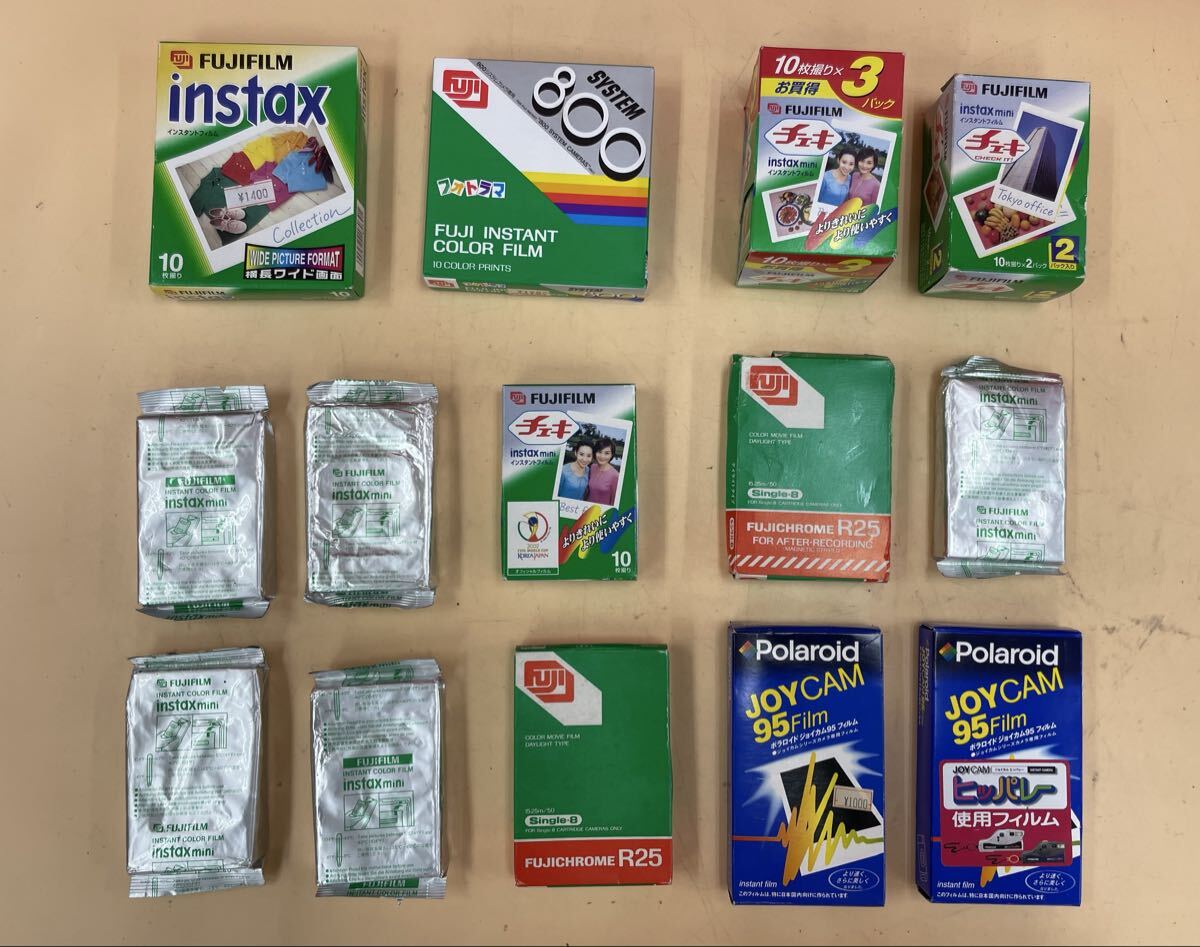 (H61)FUJIFILM instax mini Polaroid JOYCAM 95Film コンパクトカメラ用 富士フイルム 等 現状品 期限切れ 富士 拍卖