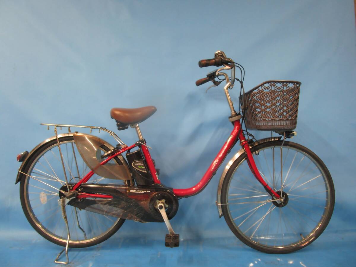 ☆大阪西淀☆ パナソニック ビビ DX 電動自転車 バッテリー8.9Ah4/5 アシスト 26インチ 3段 PANASONIC VIVI 中古 ◎近畿限定◎ A13拍卖