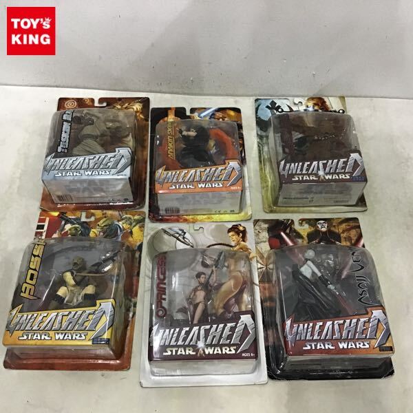 1円~ 未開封 STAR WARS UNLEASHED プリンセス・レイア アナキン・スカイウォーカー アサージ・ヴェントレス他拍卖