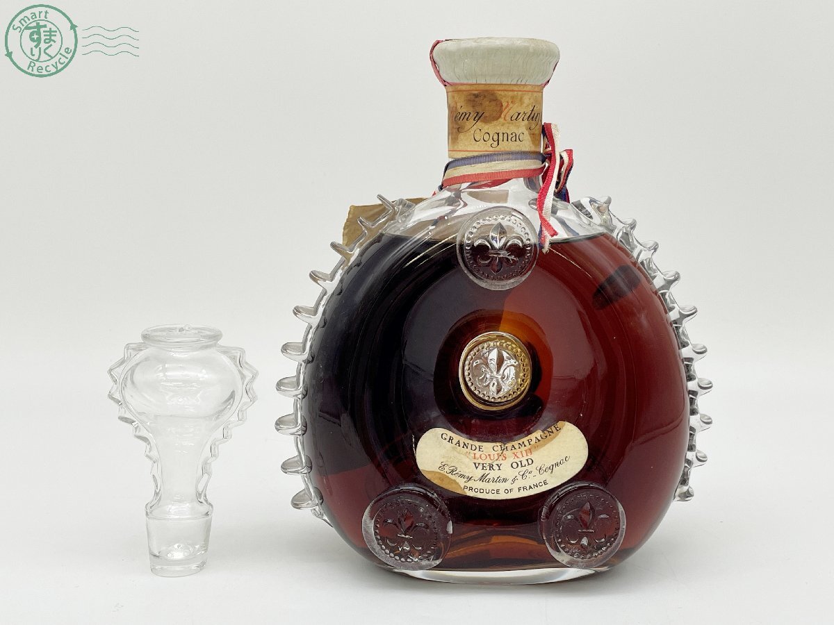 CH1000546 * 1円~ レミーマルタン ルイ13世 ベリーオールド コニャック ブランデー バカラ クリスタル 替栓 700ml 40% 中古 現状品 19拍卖