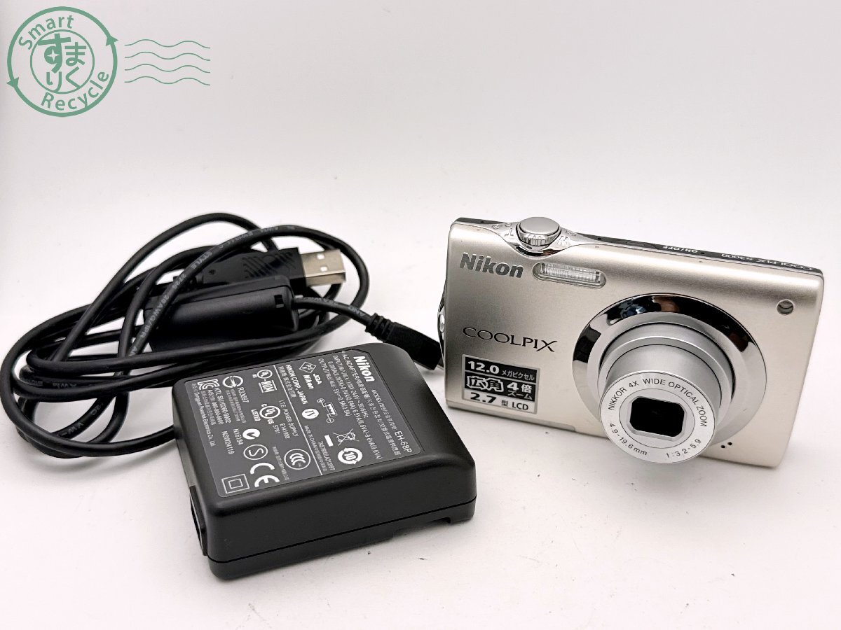 CH0902536 ■ Nikon ニコン COOLPIX S3000 コンパクトデジタルカメラ バッテリー・充電器付き カメラ 中古拍卖
