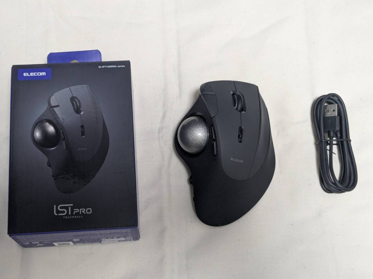 【トラックボールマウス】【1円出品】エレコム トラックボールマウス IST PRO ベアリング支持 オンボードメモリ拍卖