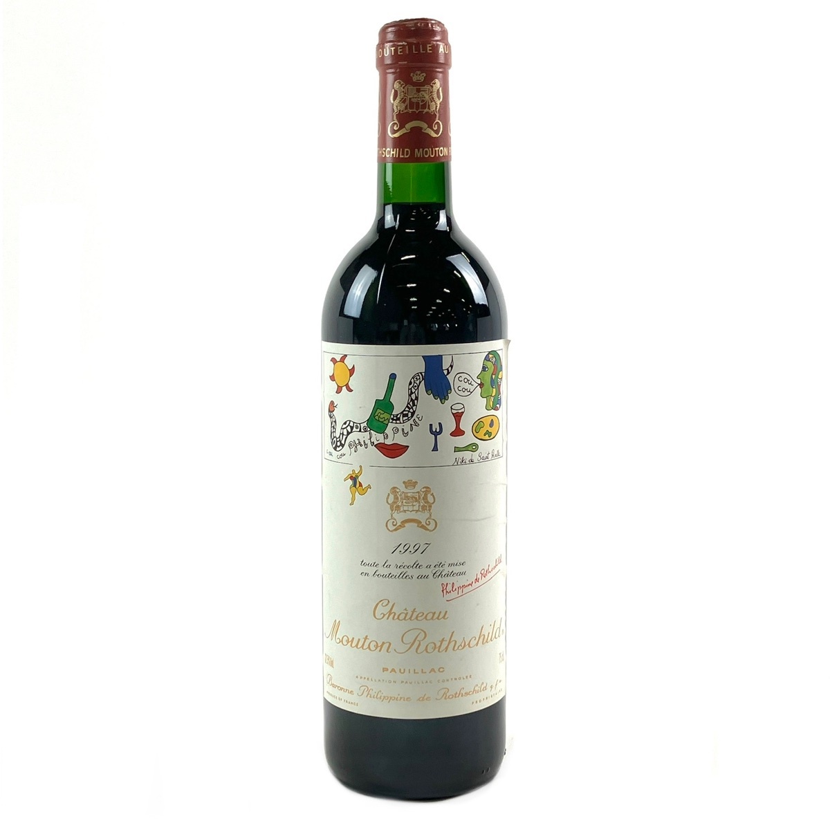 【1円】 シャトー・ムートン・ロートシルト CHATEAU MOUTON ROTHSCHILD 1997 750ml 赤ワイン 【古酒】拍卖