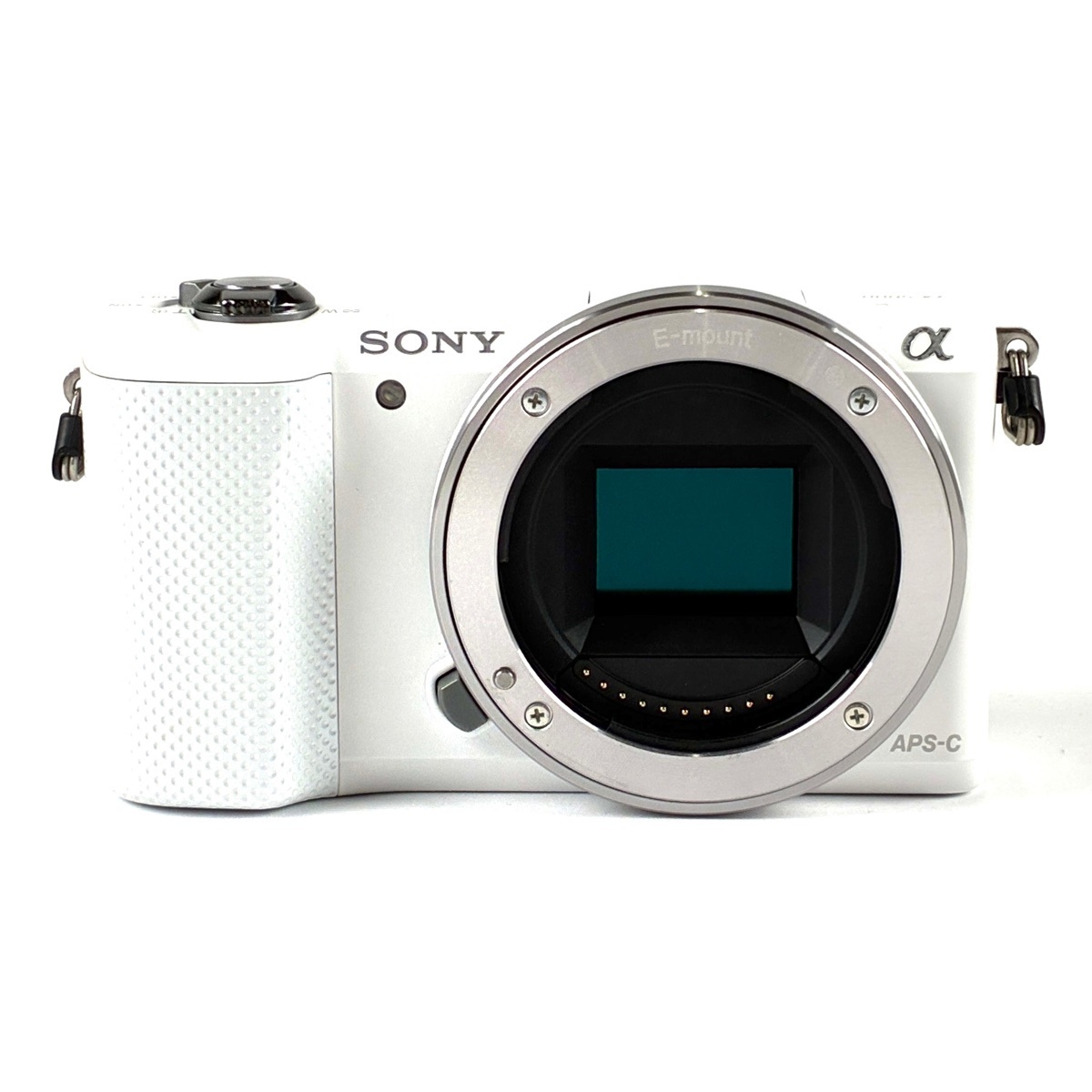 【1円】 ソニー SONY α5000 ボディ ホワイト デジタル ミラーレス 一眼カメラ 【中古】拍卖