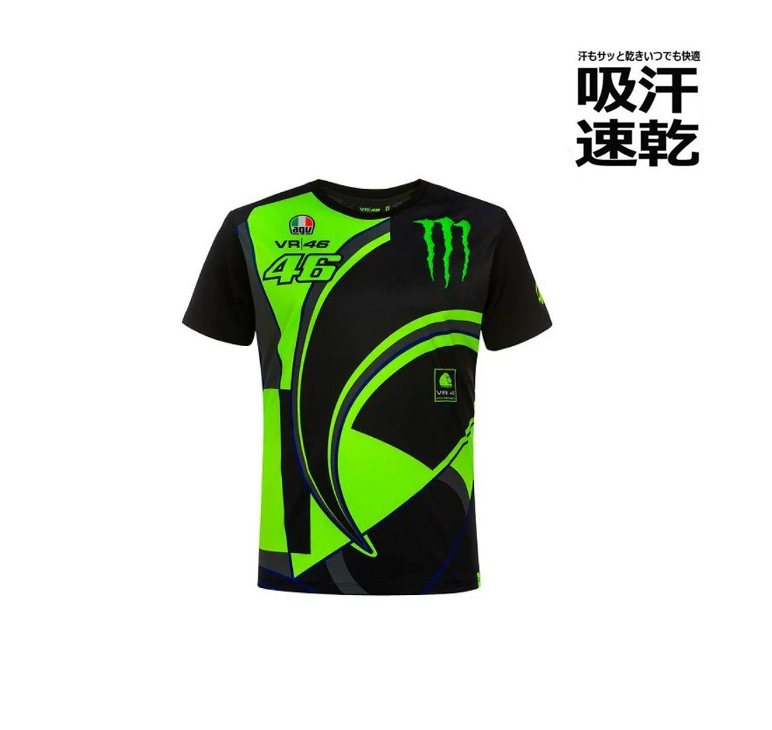 バイクウエア Tシャツ モンスター エナジー メンズ 半袖 ロゴ プリント クルーネック ティーシャツ 大きいサイズ トップス ロ拍卖