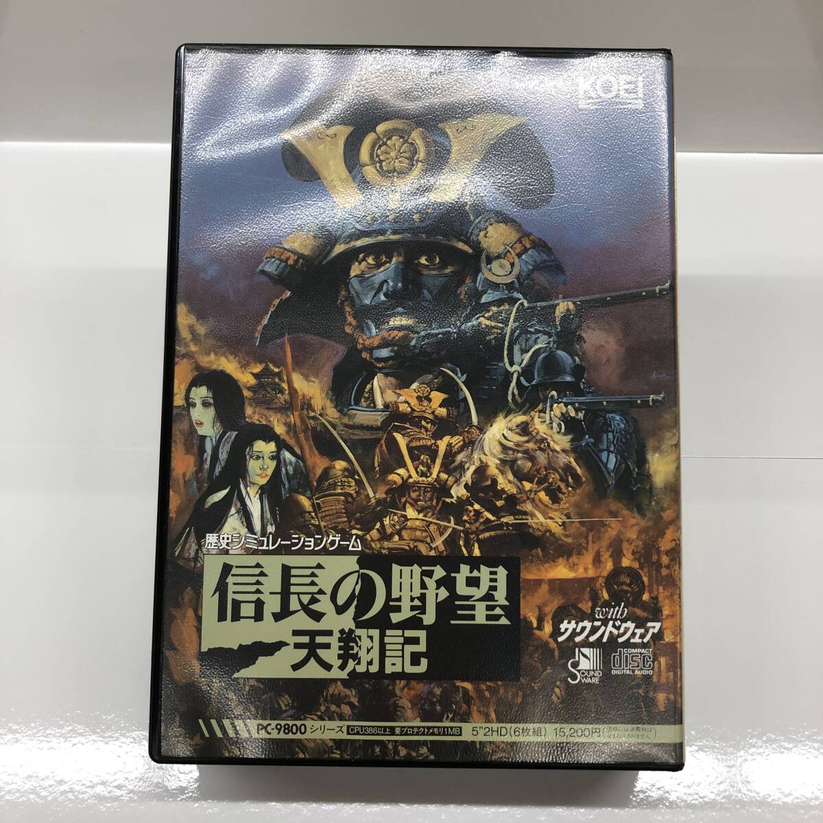 【中古品】信長の野望 天翔記/PC-9800/KOEI/光栄/パソコンソフト/PCソフト/シミュレーション/PCゲーム/③拍卖