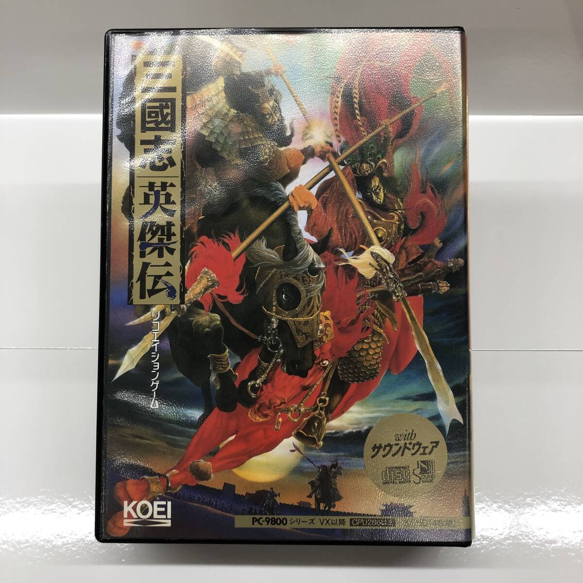 【中古品】三國志 英傑伝/三国志/PC-9800/KOEI/光栄/パソコンソフト/PCソフト/シミュレーション/PCゲーム/④拍卖