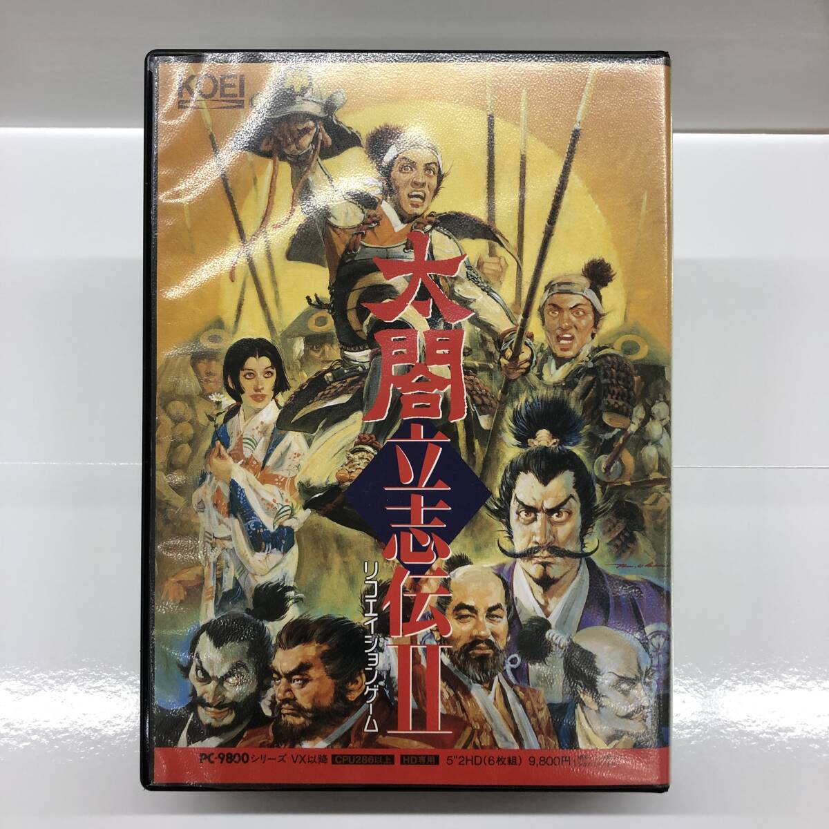 【中古品】太閤立志伝II/太閤立志伝2/PC-9800VX以降/KOEI/光栄/パソコンソフト/PCソフト/シミュレーション/PCゲーム/⑬拍卖