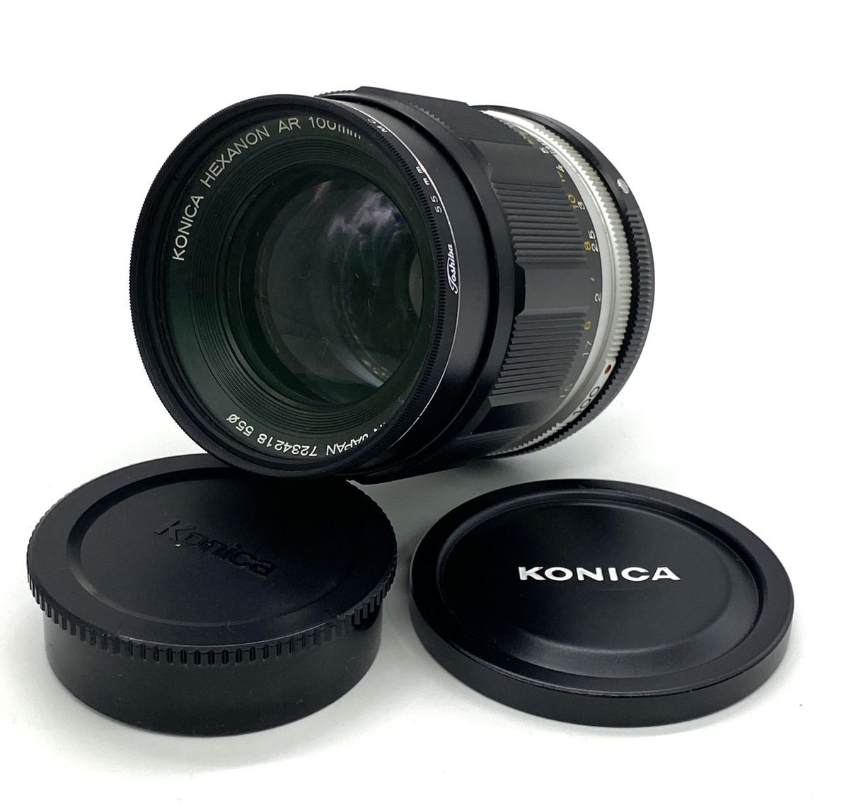 (32921)中古現状品 KONICA コニカ HEXANON ヘキサノン AR 100mm F2.8 カメラレンズ 動作未確認 ジャンク品拍卖