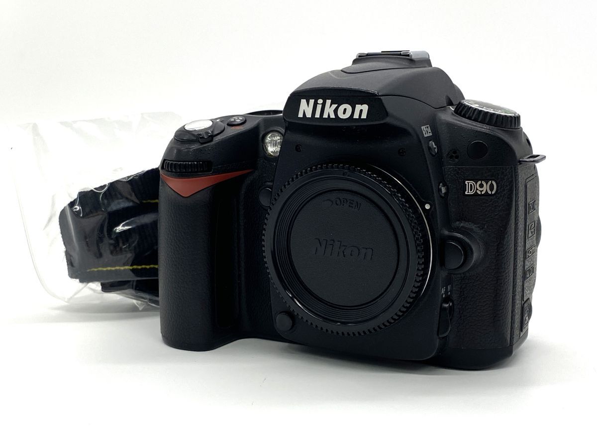 (22015)中古現状品 Nikon ニコン D90 デジタル一眼レフカメラ ボディのみ 充電器なし ストラップ付 動作未確認 ジャンク品拍卖