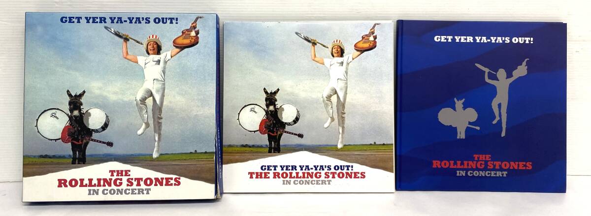 ★☆【1円~】こ25 THE ROLLING STONES ゲット・ヤー・ヤ・ヤズ・アウト デラックスエディション IN CONCERT 40周年記念 LPレコード CD☆★拍卖