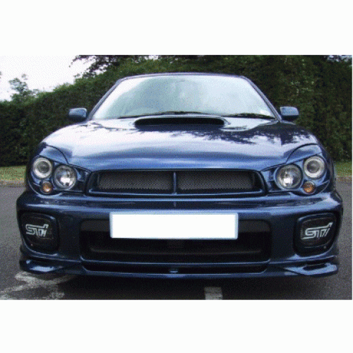 ★SUBARU インプレッサ GDA 丸目 フロント グリル PP製 未塗裝 2000-2002 《交換タイプ》☆.拍卖