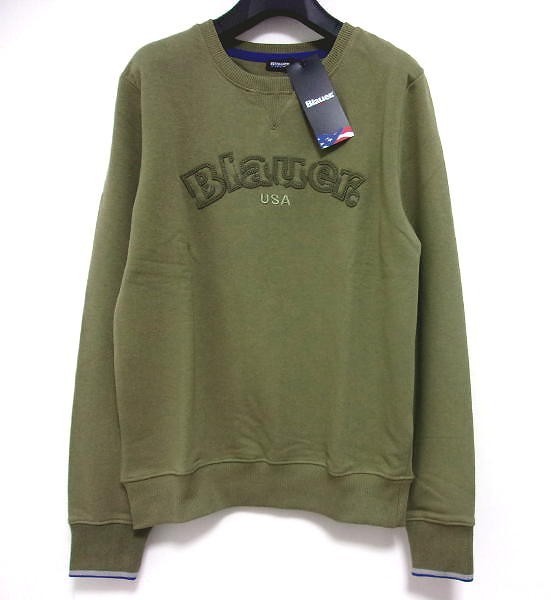 新品★Blauer ブラウアー★スウェット★トレーナー★Lサイズ★メンズ★ロゴ拍卖